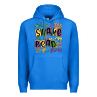 True Royal ain't no shame in my bead game Premium Hoodie - MaliasSmallBusiness