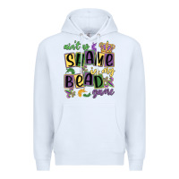 White ain't no shame in my bead game Premium Hoodie - MaliasSmallBusiness