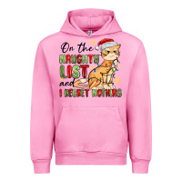Fuchsia Pink on the naughty list and i regret nothing Urban Hoodie - MaliasSmallBusiness