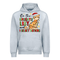Heather Grey on the naughty list and i regret nothing Urban Hoodie - MaliasSmallBusiness