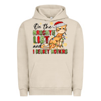 Pigment French Oak on the naughty list and i regret nothing Urban Hoodie - MaliasSmallBusiness