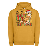 Pigment Peanut Butter on the naughty list and i regret nothing Urban Hoodie - MaliasSmallBusiness