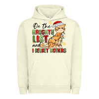 Pigment Pistachio on the naughty list and i regret nothing Urban Hoodie - MaliasSmallBusiness