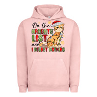 On The Naughty List And I Regret Nothing Urban Hoodie | Teevron