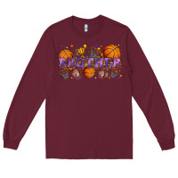 Burgundy brother basketball Long Sleeve Tee - Zillion Design Studio