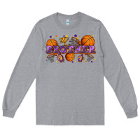 Heather Grey brother basketball Long Sleeve Tee - Zillion Design Studio