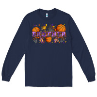 Navy brother basketball Long Sleeve Tee - Zillion Design Studio
