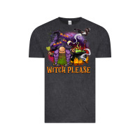 Vintage Black witch please Vintage Tee - BarkalooDesign