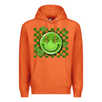 Carrot checkered st. patrick's day Premium Hoodie - MaliasSmallBusiness