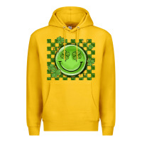Lemon checkered st. patrick's day Premium Hoodie - MaliasSmallBusiness