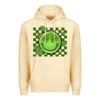 Pina Colada checkered st. patrick's day Premium Hoodie - MaliasSmallBusiness