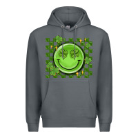Rock checkered st. patrick's day Premium Hoodie - MaliasSmallBusiness