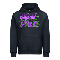 Navy all i want for christmas is a cure pancreatic canc Urban Hoodie - MaliasSmallBusiness