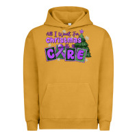 Pigment Peanut Butter all i want for christmas is a cure pancreatic canc Urban Hoodie - MaliasSmallBusiness