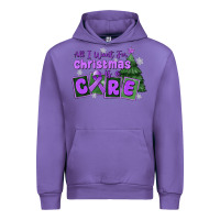 Tulip all i want for christmas is a cure pancreatic canc Urban Hoodie - MaliasSmallBusiness