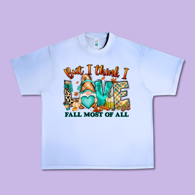 But I Think I Love Fall Most Of All Gnome Urban Heavy Tee Designed By Ranaportraitstore