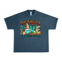 Midnight Navy But i think i love Fall most of all gnome Urban Heavy Tee - RanaPortraitStore