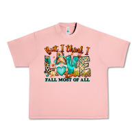 Salmon But i think i love Fall most of all gnome Urban Heavy Tee - RanaPortraitStore