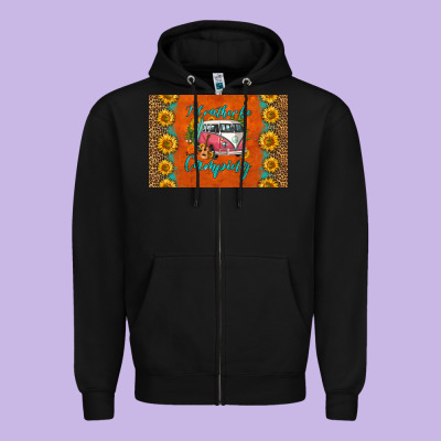 I'd Rather Be Camping Skinny Metal Can Holder Zipper Hoodie Designed By Hra Design Shop