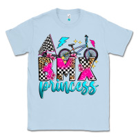 Dusty Blue bmx princess Classic Tee - Zillion Design Studio