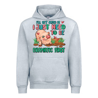 Heather Grey i will get over it i just need to be dramatic firs Urban Hoodie - MaliasSmallBusiness