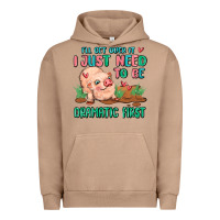 Pigment Burro i will get over it i just need to be dramatic firs Urban Hoodie - MaliasSmallBusiness