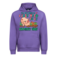 Tulip i will get over it i just need to be dramatic firs Urban Hoodie - MaliasSmallBusiness