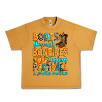 Peanut Butter Boots flannels bonfires leggins American Football Urban Heavy Tee - RanaPortraitStore