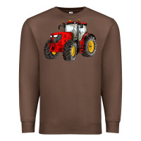 Chestnut western farm tractor red Premium Sweatshirt - Artiststas