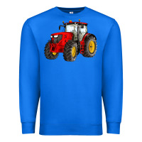 True Royal western farm tractor red Premium Sweatshirt - Artiststas