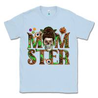 Dusty Blue Momster Classic Tee - texasbilliewilder