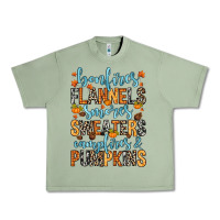 Oil Green Bonfires flannels Urban Heavy Tee - RanaPortraitStore