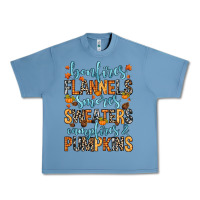 Pebble Blue Bonfires flannels Urban Heavy Tee - RanaPortraitStore