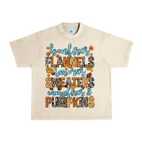 Sandshell Bonfires flannels Urban Heavy Tee - RanaPortraitStore
