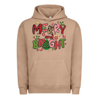 Pigment Burro merry and bright Urban Hoodie - MaliasSmallBusiness