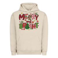 Pigment French Oak merry and bright Urban Hoodie - MaliasSmallBusiness