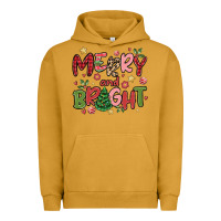 Pigment Peanut Butter merry and bright Urban Hoodie - MaliasSmallBusiness