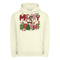 Pigment Pistachio merry and bright Urban Hoodie - MaliasSmallBusiness