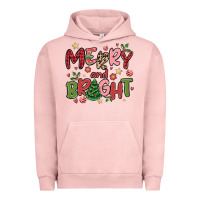 Pigment Salmon merry and bright Urban Hoodie - MaliasSmallBusiness