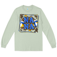 Matcha volleyball nana with leopard Long Sleeve Tee - Zillion Design Studio