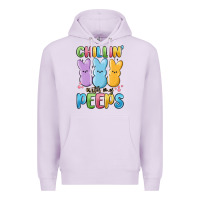 Lilac chillin' with my peeps Premium Hoodie - MaliasSmallBusiness