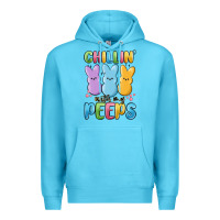 Ocean Blue chillin' with my peeps Premium Hoodie - MaliasSmallBusiness