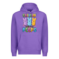 Purple chillin' with my peeps Premium Hoodie - MaliasSmallBusiness