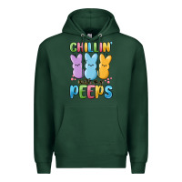 Sports Green chillin' with my peeps Premium Hoodie - MaliasSmallBusiness