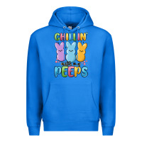 True Royal chillin' with my peeps Premium Hoodie - MaliasSmallBusiness