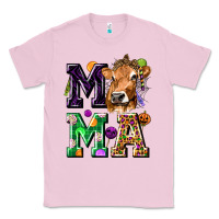 Bubblegum Pink Mama Cow Halloween Classic Tee - texasbilliewilder