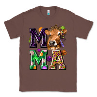 Chestnut Mama Cow Halloween Classic Tee - texasbilliewilder