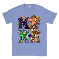Colony Blue Mama Cow Halloween Classic Tee - texasbilliewilder