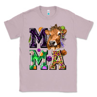 Lilac Mama Cow Halloween Classic Tee - texasbilliewilder
