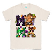 Natural Mama Cow Halloween Classic Tee - texasbilliewilder